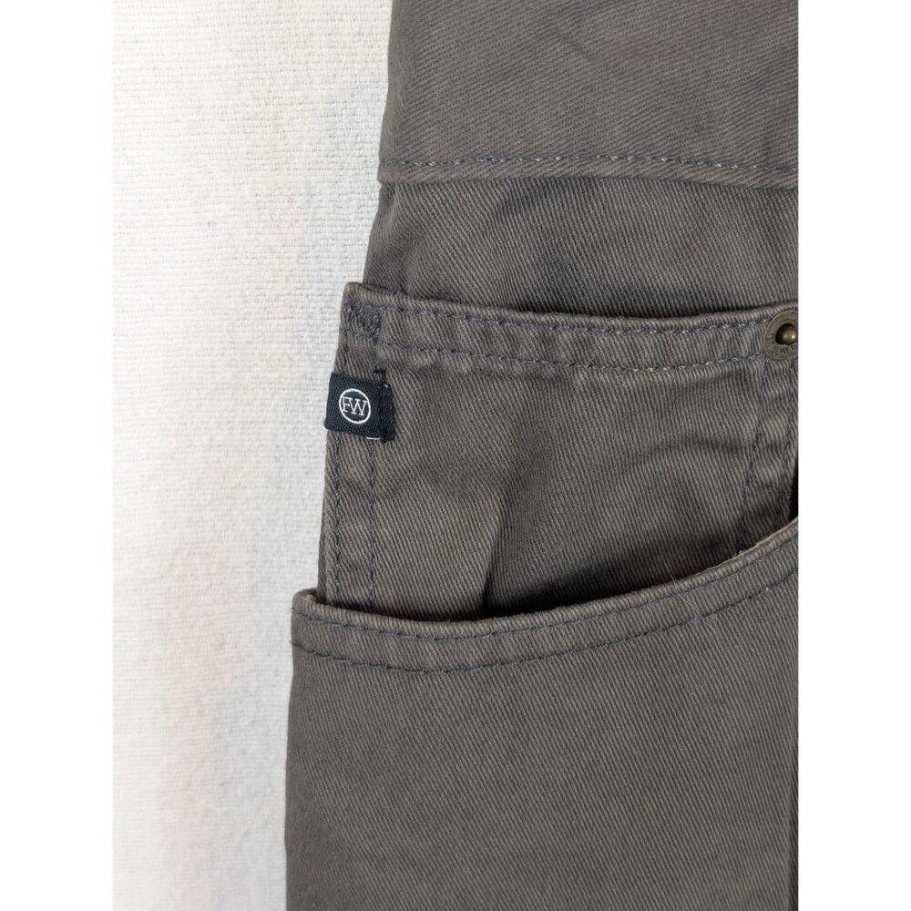Free World Night Train Jeans Gray Men's Size 34x33 - Picture 5 of 14